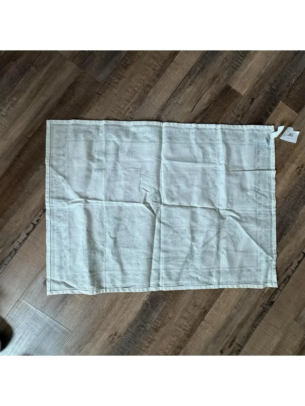 NEW Towel Vue d'Orient, Les Depareillees‎ en Vert ( Green )   From GIEN